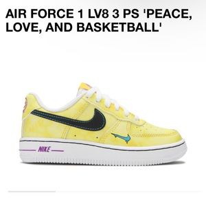 AIR FORCE 1 LV8 3 PS 'PEACE, LOVE, AND BASKETBALL'